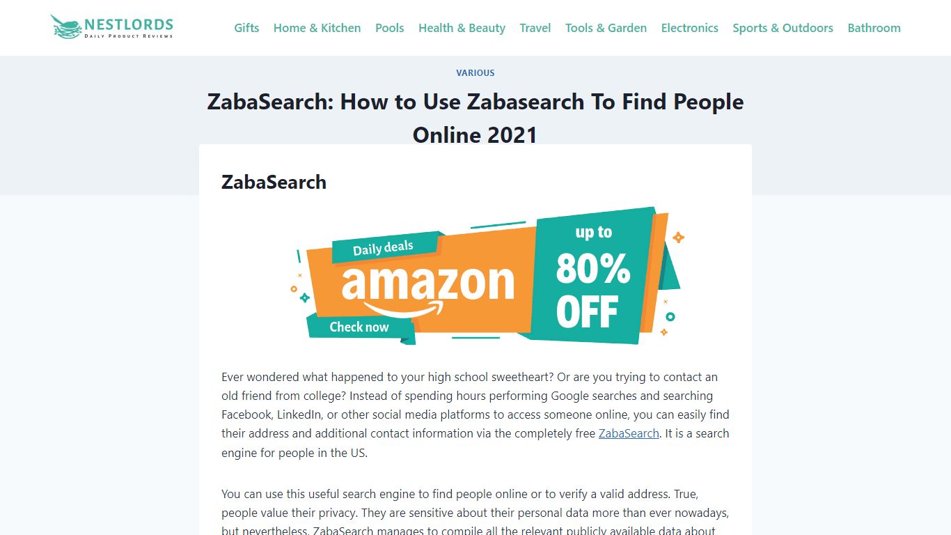 ZabaSearch: How to Use Zabasearch To Find People Online 2021