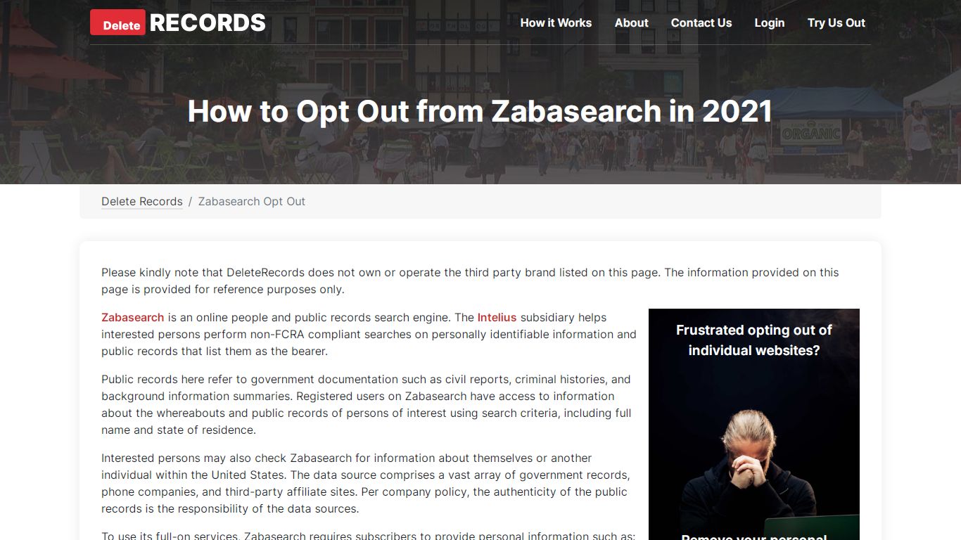 How to Opt Out from Zabasearch in 2021 | Delete Records